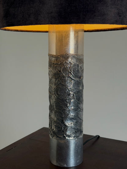 Brutalistische Tafellamp van Willy Luyckx