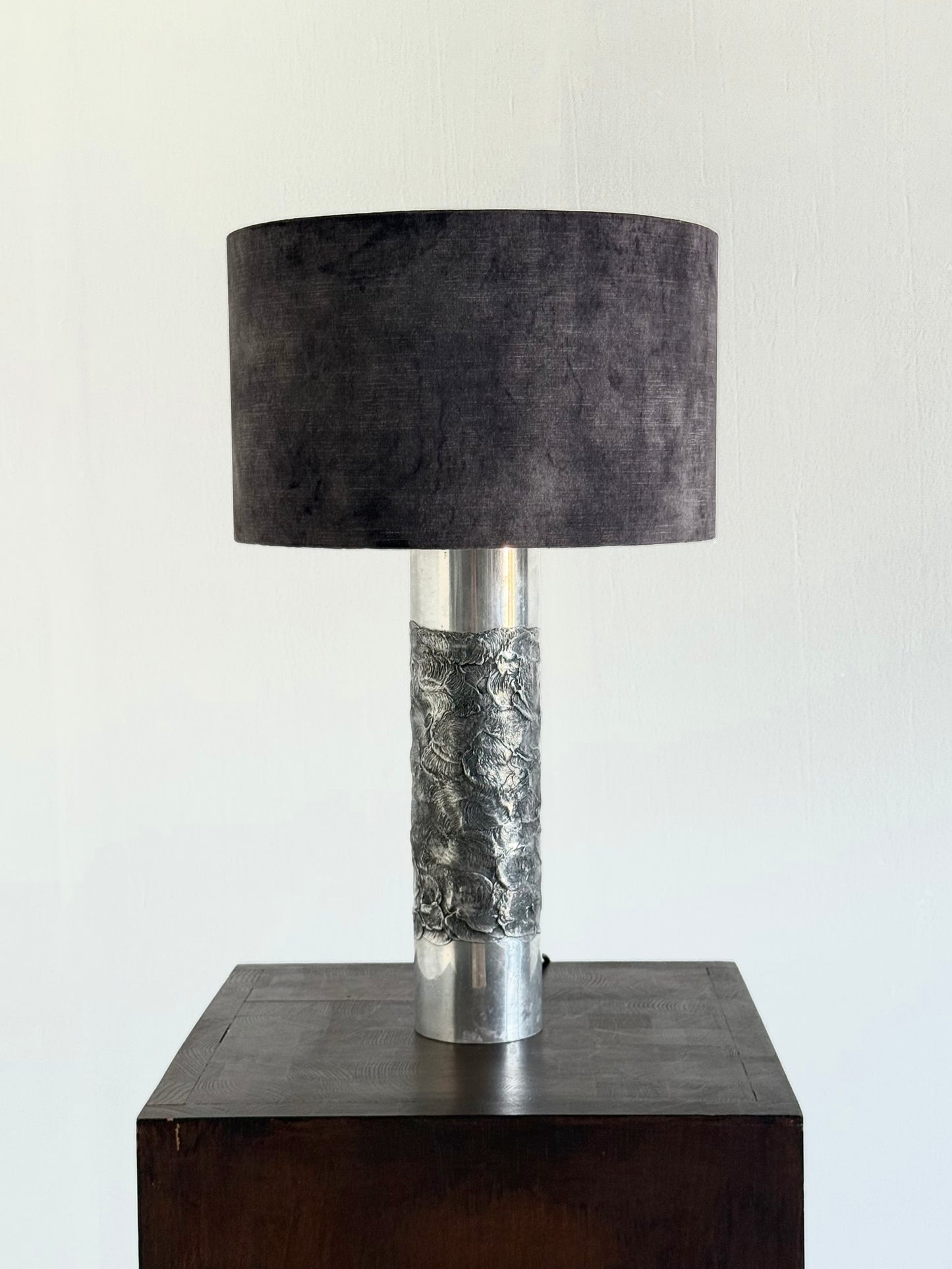 Brutalistische Tafellamp van Willy Luyckx