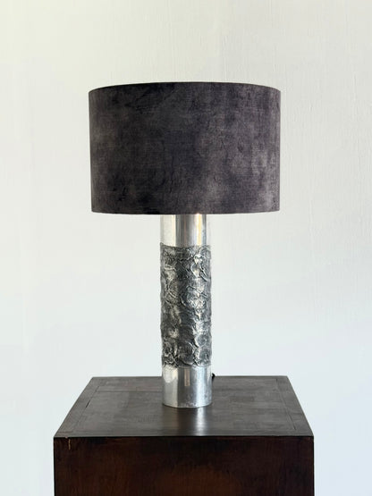 Brutalistische Tafellamp van Willy Luyckx