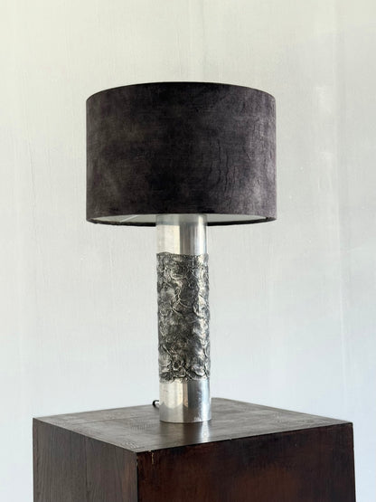 Brutalistische Tafellamp van Willy Luyckx