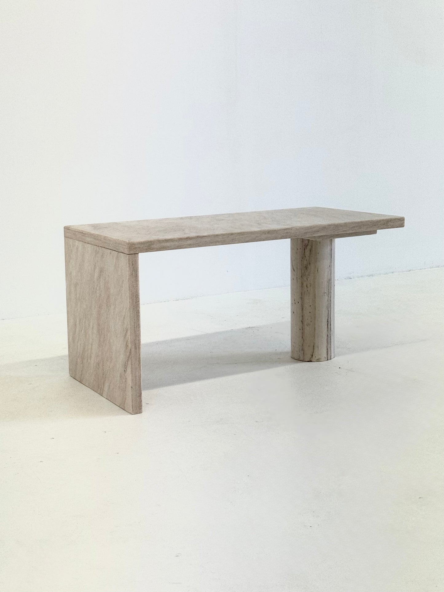 Italiaanse marmeren palissandro salontafel of bijzettafel