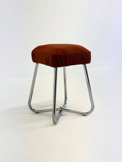 Vintage Bauhaus buisframe kruk