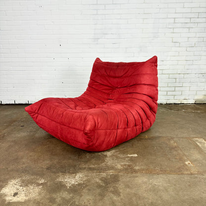 Ligne Roset Togo 1-zit in Goya Red