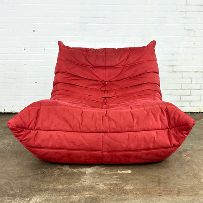 Ligne Roset Togo 1-zit in Goya Red