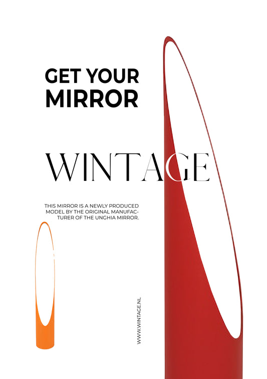 Pre order | Unghia spiegel van Rodolfo Bonetto | Lipstick mirror