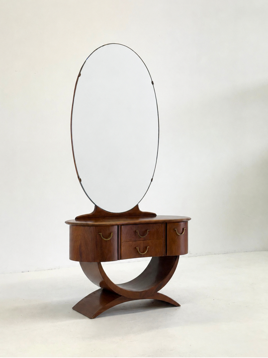 Art Deco Kaptafel van A A Patijn voor Zijlstra Joure uit de Jaren 30