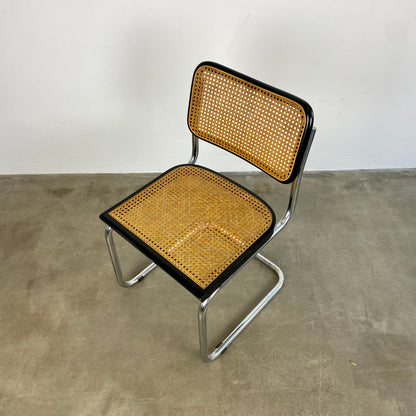 Cesca webbing stoel door Marcel Breuer voor Thonet