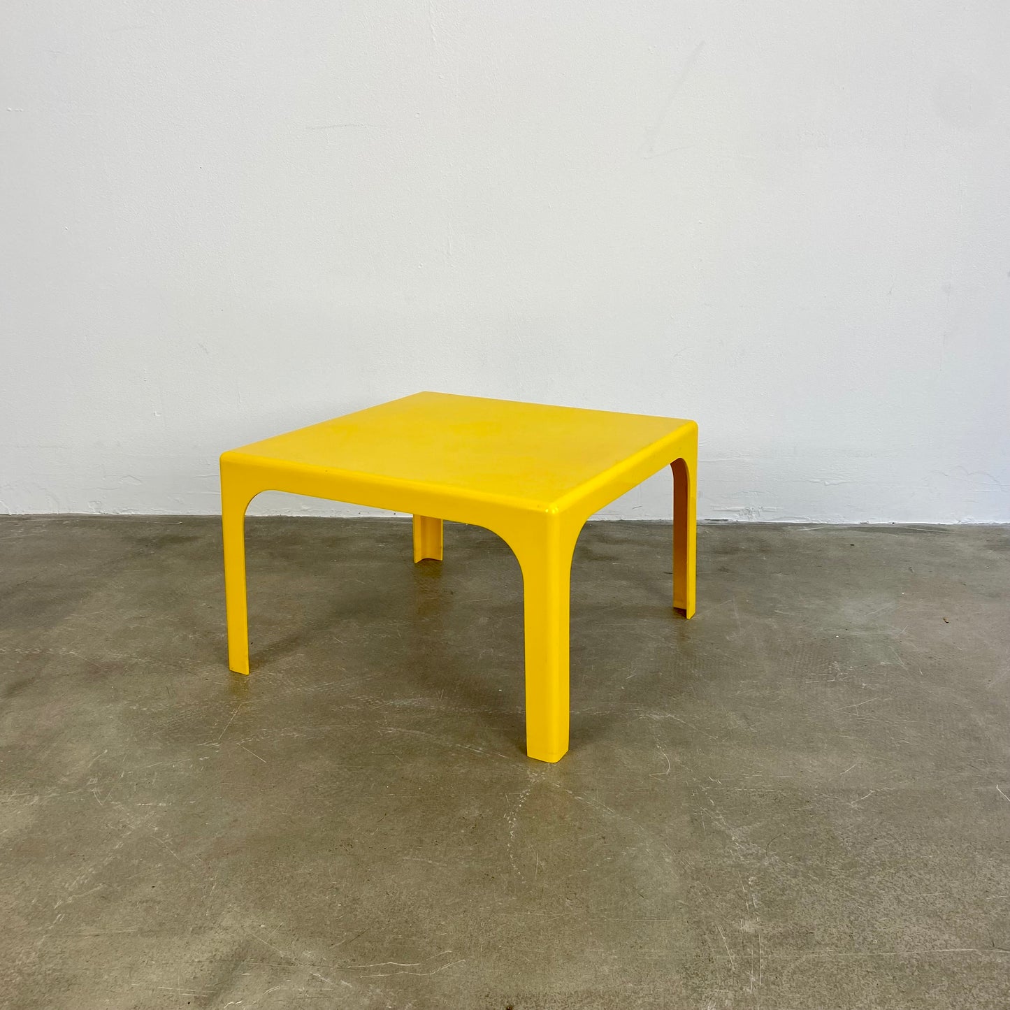 vintage-yellow-side-table