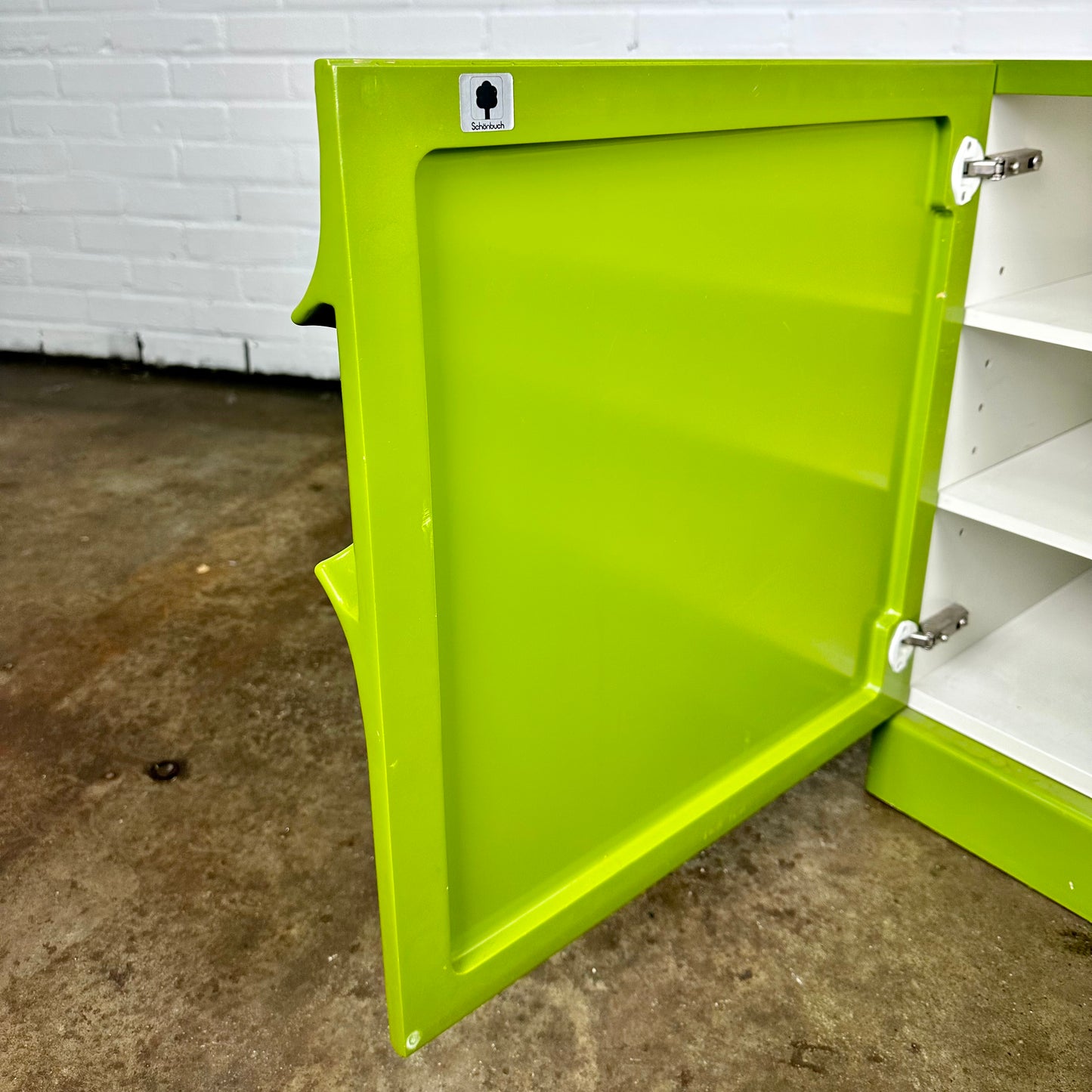 Green Schönbuch Credenza by Jurgen Lange