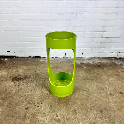 Vintage Olive green Schönbuch Umbrella stand