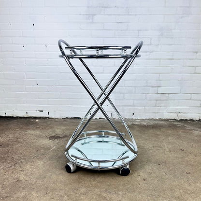 Vintage tubular frame trolley round