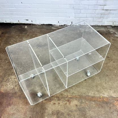 Plexiglas trolley