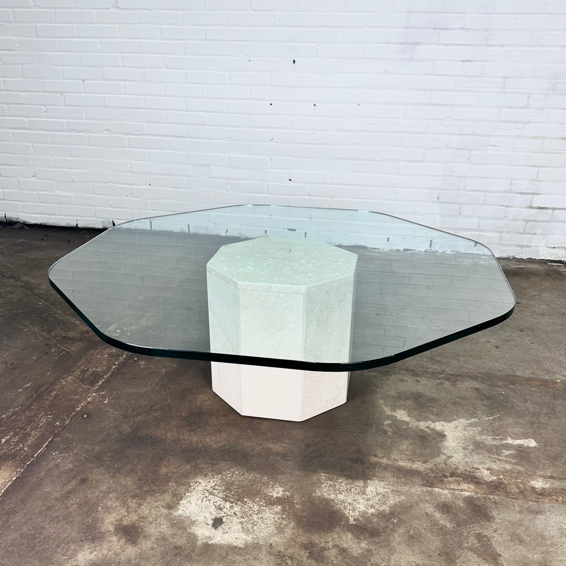 vintage-octagonal-coffee-table-with-marble-base