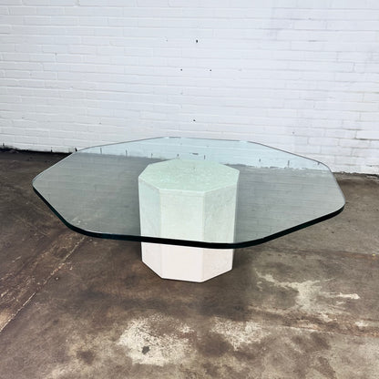 vintage-octagonal-coffee-table-with-marble-base