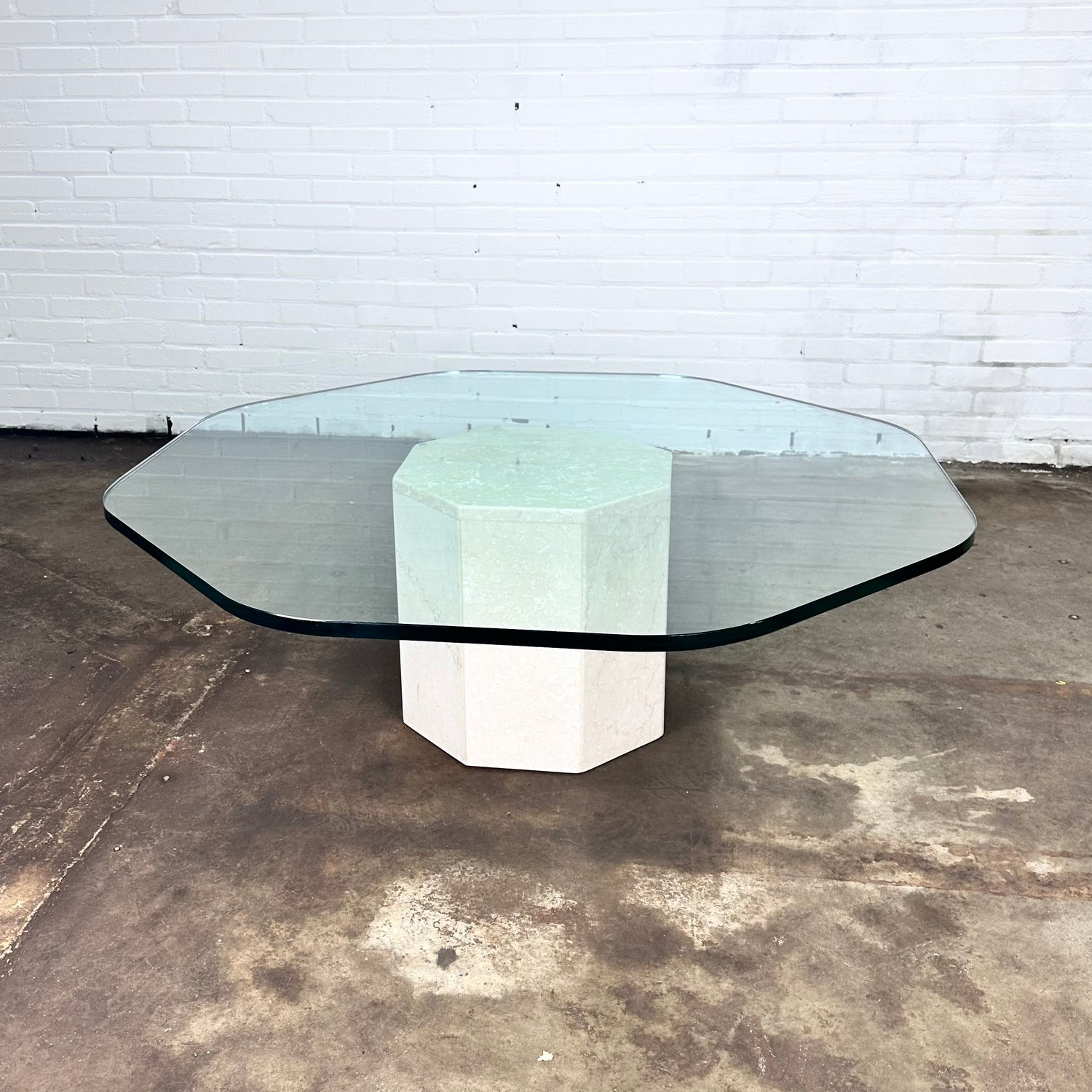 vintage-octagonal-coffee-table-with-marble-base