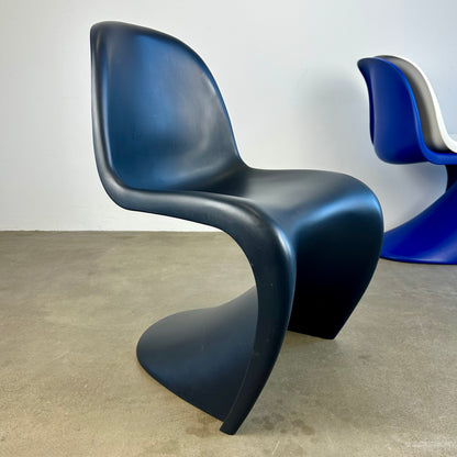 The black panton chair for Vitra